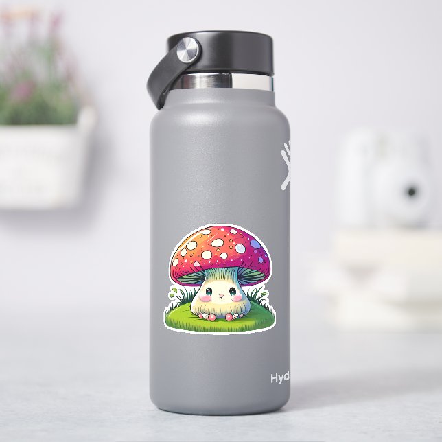 Cute mushroom sticker pack (HydroFlask)
