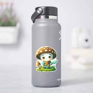 Cute mushroom sticker pack