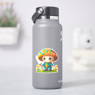 Cute mushroom sticker pack