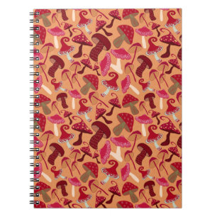 Cute Mushrooms Notebook