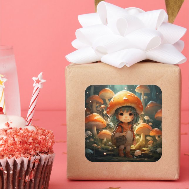 Cute mushrooms sticker (Party)