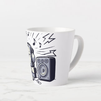 Cute Music Lover – Fun Cartoon Coffee Mug 01