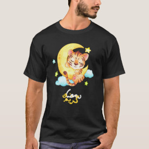 Cute Muslim Cat Hug Crescent On Ramdan Kareem Isla T-Shirt