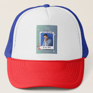Cute My Boyfriend Birthday Gift Trucker Hat
