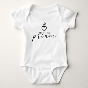 Cute My Little Prince Baby Baby Bodysuit