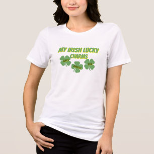 Cute My Lucky Charms Personalized Name Shirt