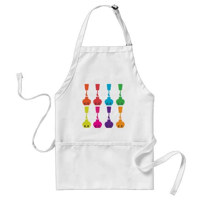 Cute Nail Polish! Standard Apron (Front)