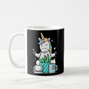 Cute Namaste Unicorn Do Yoga Gardening  Coffee  Mug