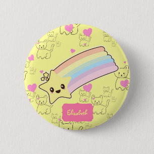 Cute Named Gifts for Granddaughter Daughter Cats 2 Inch Round Button