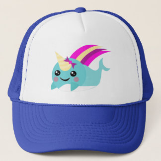 Cute Narwhal Trucker's Cap