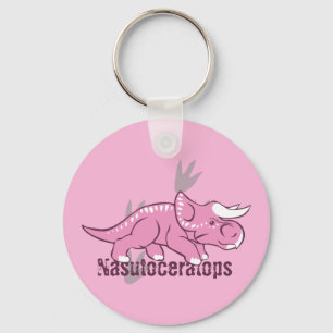 Cute Nasutoceratops Keychain