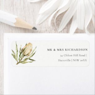 Cute Native Banksia Aquarelle Adresse Florale