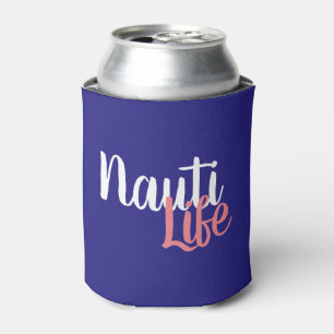 cute, nautical NAUTI LIFE   Can Cooler