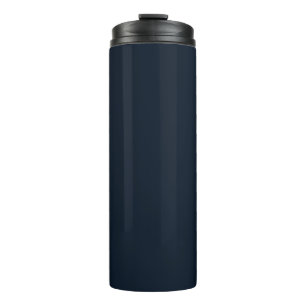 Cute Navy Blue Thermal Tumbler