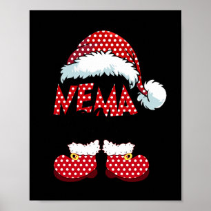 Cute Nema Claus New Christmas Santa Claus Poster