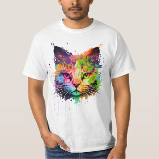 Cute Neon Enk Chat T-Shirt Sweat - shirt à capuche