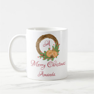 Cute nest christmas  coffee mug