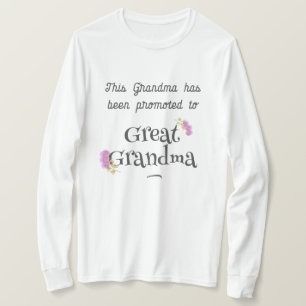 Cute New Great-Grandma  T-Shirt