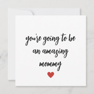Cute New Mom Congratulations Card