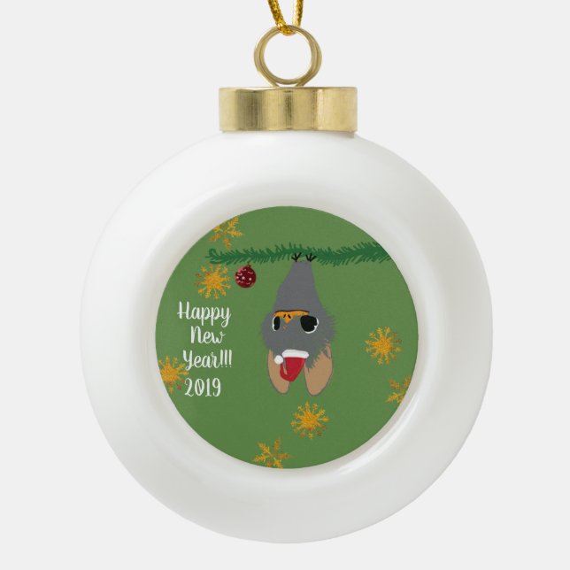 Cute New Year  Decoration (Front)