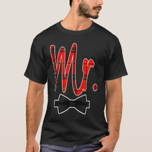 Cute Newly Wed Husband Engagement Wedding Dk T-Shirt