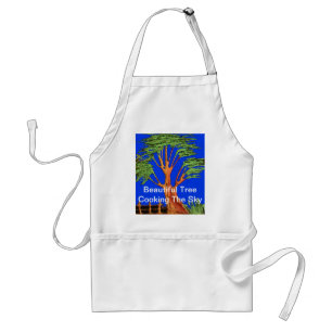 Cute Nice and Lovely Blue sky Customize Product Standard Apron