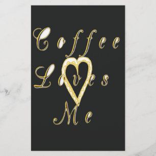 Cute Nice and Lovely Coffee love me. Stationery