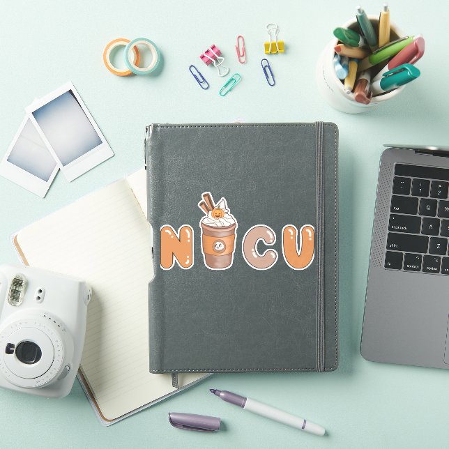 Cute NICU Coffee Halloween design (iPad Cover)
