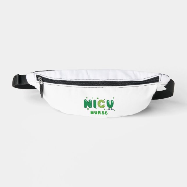 Cute NICU nurse St. Patrick's design Fanny Pack (Front)