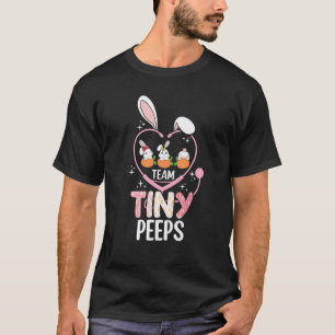 Cute Nicu Picu L&d Nurse Easter Day Stethoscope Cu T-Shirt