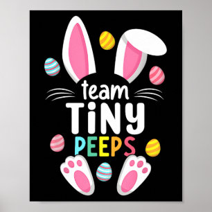 Cute Nicu Picu Landd Nurse Easter Day Stethoscope  Poster