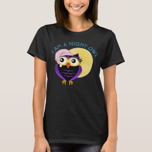 Cute Night Owl T-Shirt