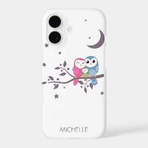 Cute Night Owls Add Your Name   Nature