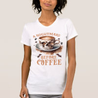 Cute Nightmare Before Coffee Halloween