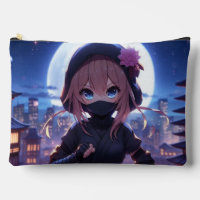 Cute ninja warrior girl