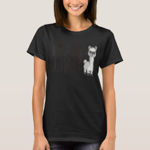 Cute No Prob Llama Rainbow Animal Retro Vintage 2 T-Shirt