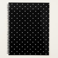Cute noir blanc poka point motif élégant élégant