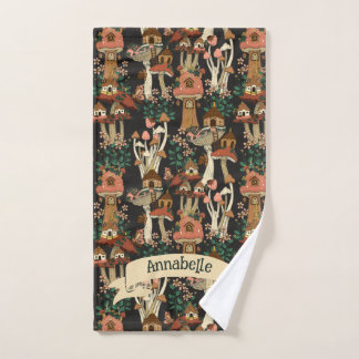 Cute Noir Cottage Core Floral Motif