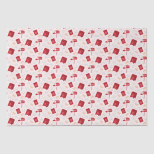 Cute North Pole Mail Christmas Pattern Tissue Paper