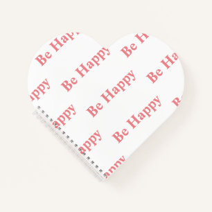 Cute notebook with a nice message