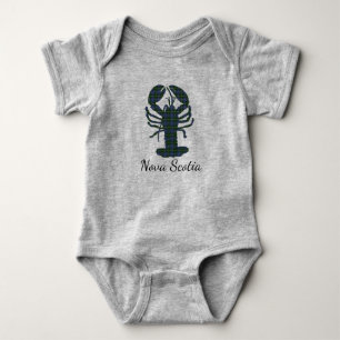 Cute Nova Scotia Lobster  tartan shirt