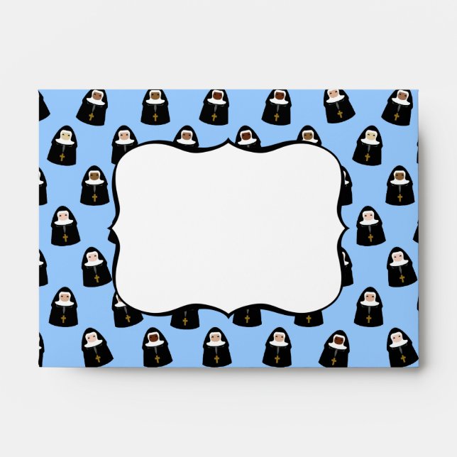 Cute Nun Envelopes (Front)
