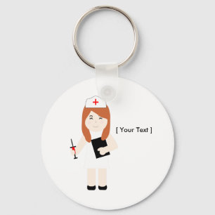 Cute Nurse 5 Keychain