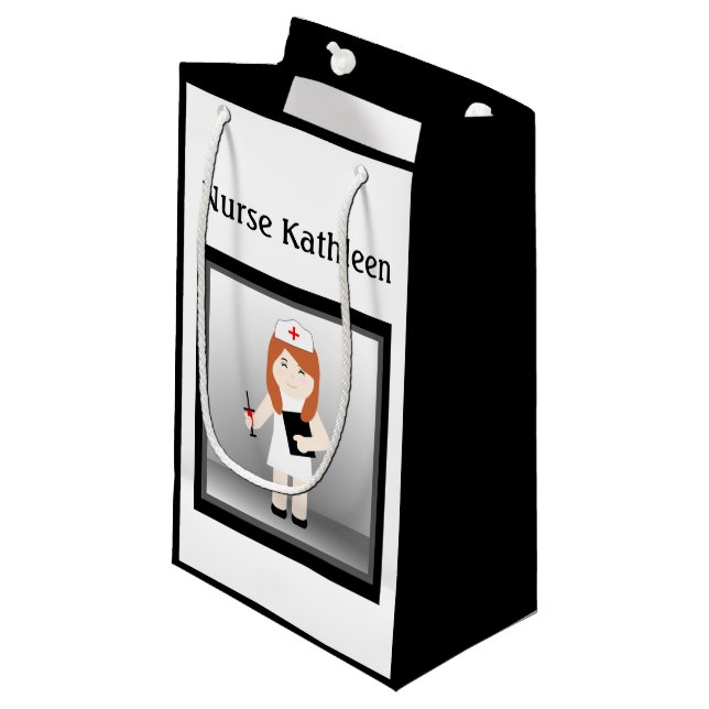Cute Nurse 5 Med Small Bag (Front Angled)