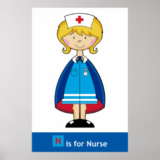 Cute Nurse Poster