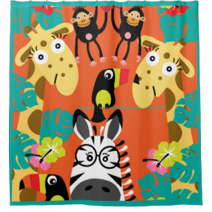 Cute nursery jungle animals decor   door sign baby