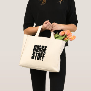 Cute Nursing Distressed Tiny Tote
