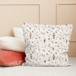 Cute Nutcracker Ballerina Watercolor Christmas Throw Pillow<br><div class="desc">Welcome into the iconic holiday wonderland, brought to you in all of its splendour on this stunning Cute Nutcracker Ballerina Watercolor Christmas Throw Pillow. Imagine cozy evenings spent nestled up by the fire with loved ones and a sprinkle of magic in the air - this cozy pillow is your perfect...</div>