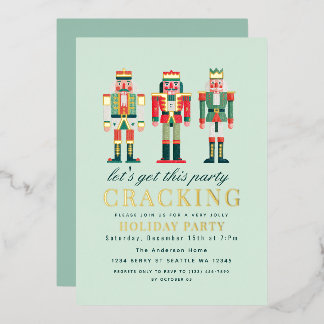 Cute Nutcracker Christmas Holiday Party