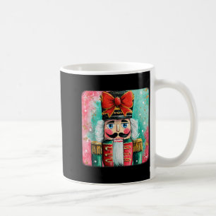 Cute Nutcracker Xmas Bows Christmas Pjs Girl Women Coffee Mug